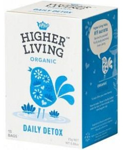 Higher Living Organic Daily Detox 15Teabags