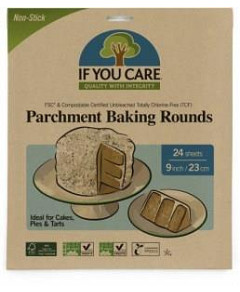 If You Care Parchment Baking Paper Rounds 24 Sheets