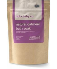 Itchy Baby Co Natural Oatmeal Bath Soak 200g Pouch