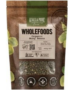 Kialla Organic Mung Beans G/F 400g