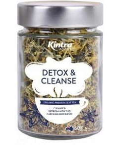 Kintra Foods Detox Cleanse Leaf Tea 60g Jar