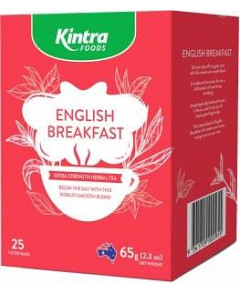 Kintra Foods English Breakfast 25Teabags