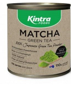 Kintra Foods Matcha 100% Japanese Green Tea Powder 110g