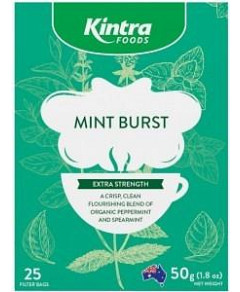Kintra Foods Mint Burst Tea 25Teabags
