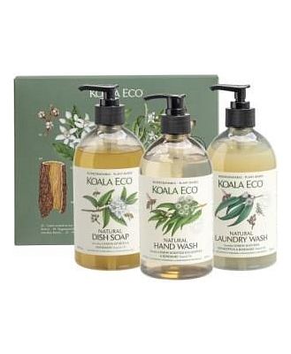 Koala Eco Gift Pack Hand Wash, Laundry Wash & Dish Soap 3pk