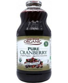 Lakewood Pure Organic Cranberry Juice 946ml