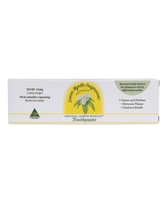 Lemon Myrtle Fragrances Toothpaste Fluoride Free 150g