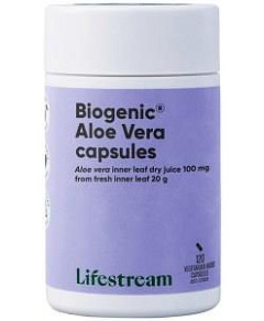 LIFESTREAM Biogenic Aloe Vera Capsules 120vc