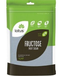 Lotus Fructose Fruit Sugar 1kg