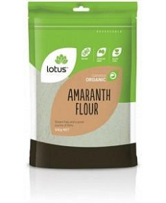 Lotus Organic Amaranth Flour G/F 500g