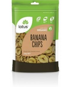 Lotus Organic Banana Chips 150gm
