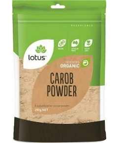 Lotus Organic Carob Powder G/F 250gm