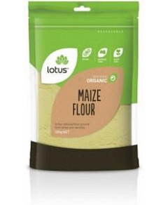 Lotus Organic Maize Flour 500gm