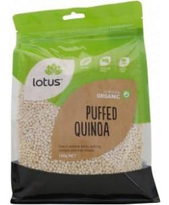 Lotus Organic Quinoa Puffed G/F 160g