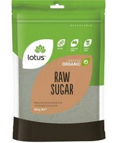 Lotus Organic Raw Sugar 800g