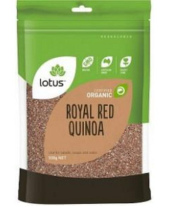Lotus Organic Red Quinoa Grain 500gm