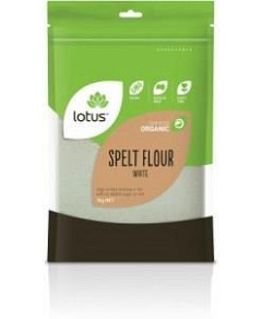 Lotus Organic Spelt Flour White 1kg