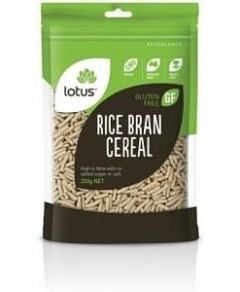 Lotus Rice Bran Cereal 250gm