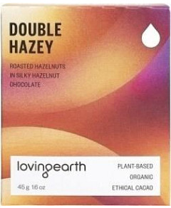 Loving Earth Double Hazey Hazelnut Chocolate 11x45g