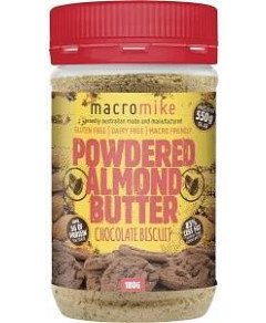 Macro Mike Powdered Almond Butter Chocolate Biscuit 156g