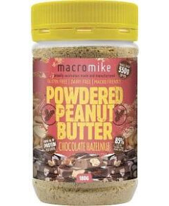 Macro Mike Powdered Peanut Butter Chocolate Hazelnut 156g