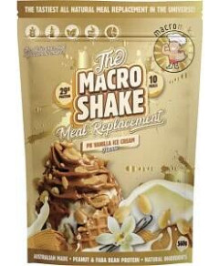 Macro Mike The Macro Shake Meal Replacement PB Vanilla Ice Cream 560g
