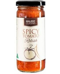 Maleny Cuisine Spicy Tomato Relish 275gm
