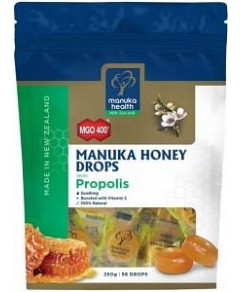 Manuka Health MGO 400+ Manuka Honey & Propolis Lozenges 250g