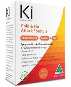 Martin & Pleasance Ki Cold & Flu Attack 30tabs