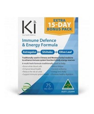 Martin & Pleasance Ki Immune Defence & Energy Formula 75tabs