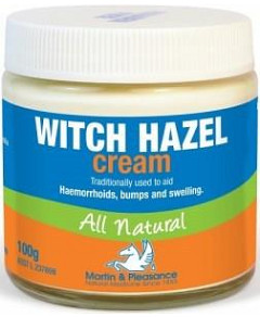 Martin & Pleasance Witch Hazel Cream All Natural x100gm