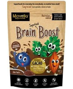 MAVELLA SUPERFOODS Brain Superfood Smoothie Boost Cacao 100g