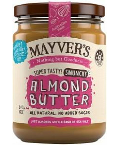 Mayvers Smunch Almond Butter G/F 240g