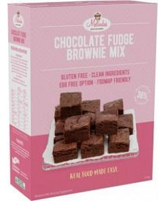 Melindas Choc Fudge Brownie G/F Pre-Mix 415gm