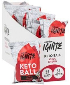 MELROSE Ignite Keto Ball Choc Cherry 35g x 12 Display