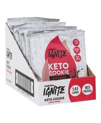 MELROSE Ignite Keto Cookie Choc Fudge 60g x 12 Display