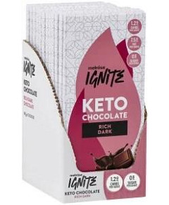 MELROSE Ignite Keto Rich Dark Chocolate 100g x 12 Display