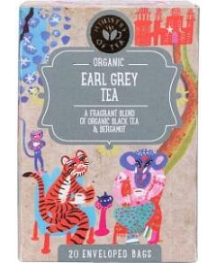 Ministry of Tea Organic Earl Grey Tea Bags 25pk