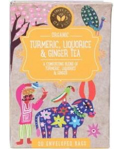 Ministry of Tea Organic Turmeric, Liquorice & Ginger Tea Tea Bags 20pk