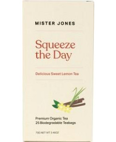 Mister Jones Squeeze The Day Organic 25Teabags