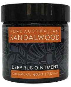 PURE AUSTRALIAN SANDALWOOD Deep Rub Ointment 60ml