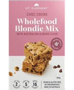 Mt. Elephant Wholefood Blondie Mix Choc Chunk 5x350g