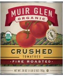 Muir Glen Tomatoes Fire Roasted Crushed  794gm