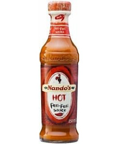 Nandos Hot Peri Peri Sauce 250mL