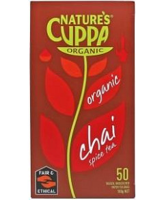 Natures Cuppa Organic Chai Spice 50 Teabags