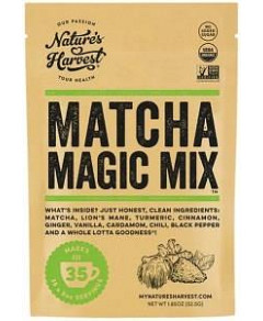 NATURE'S HARVEST Organic Matcha Magic Mix 52.5g