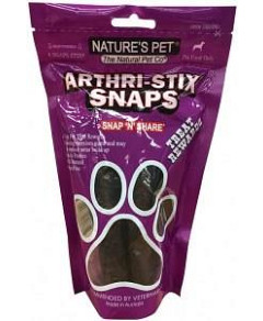 NATURE'S PET Arthri-Stix Snaps x 6 Pack