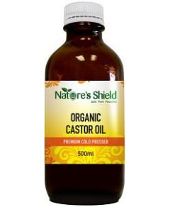 NATURE'S SHIELD Organic Castor Oil 500ml