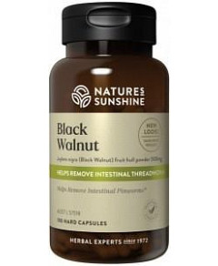 NATURE'S SUNSHINE Black Walnut 500mg 100c