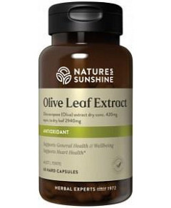 NATURE'S SUNSHINE Olive Leaf Extract 2.94g 60c